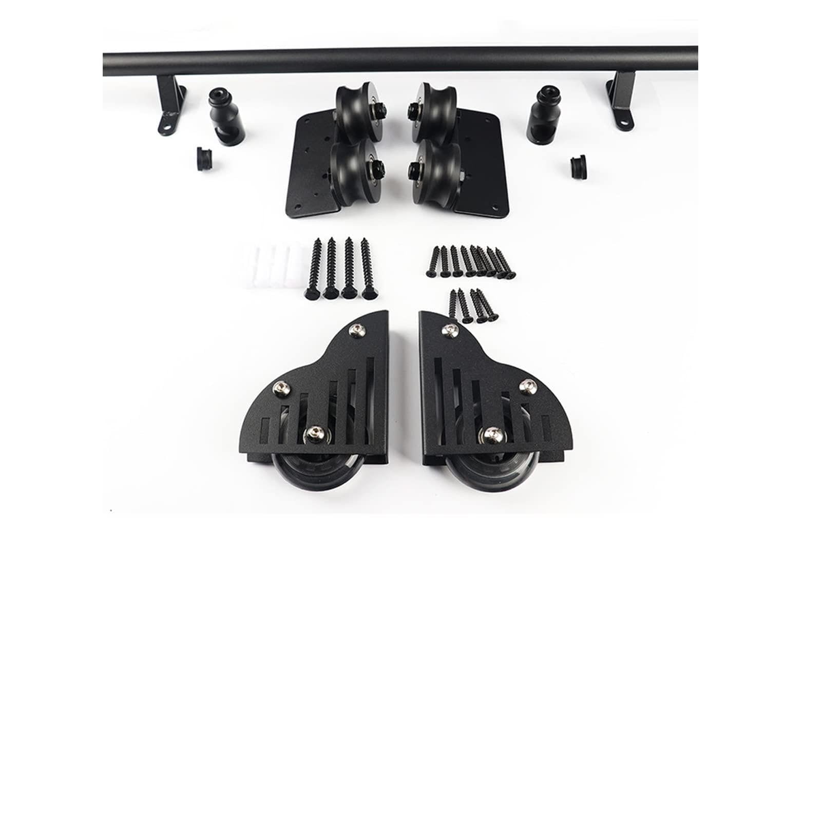 Kit porte coulissante grange 3m à roulettes fluides EasyMove