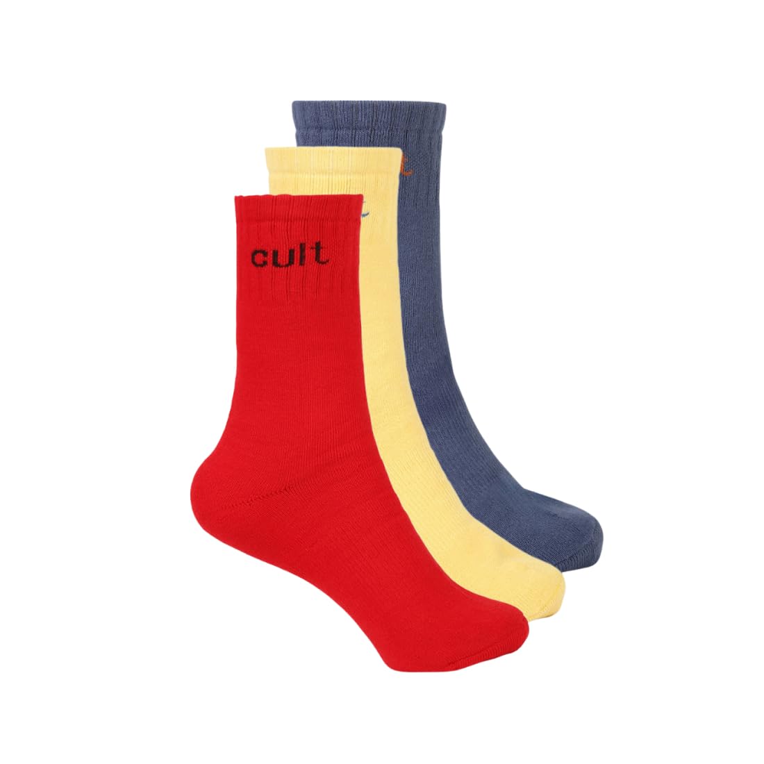Men’s Sports Crew Length Cotton Socks – Ultra Soft, Sweat-Absorbent & Breathable – Anti-Microbial Fabric with Arch Support, Midfoot Compression & Reinforced Toe for Comfort & Durability-image-46