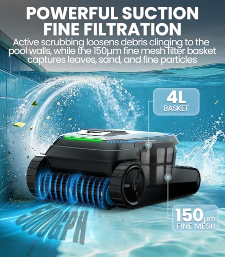 Image of PC10 Cordless Robotic Pool Vacuum for Inground & Above Ground Pools