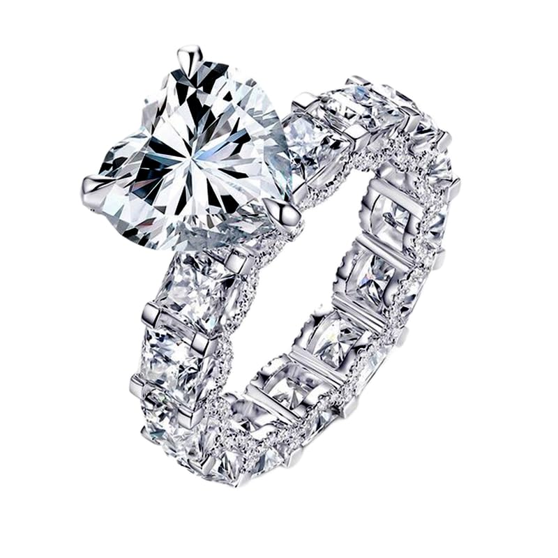 Bague d'éternité en argent 925, l'anneau idéal pour illuminer votre quotidien