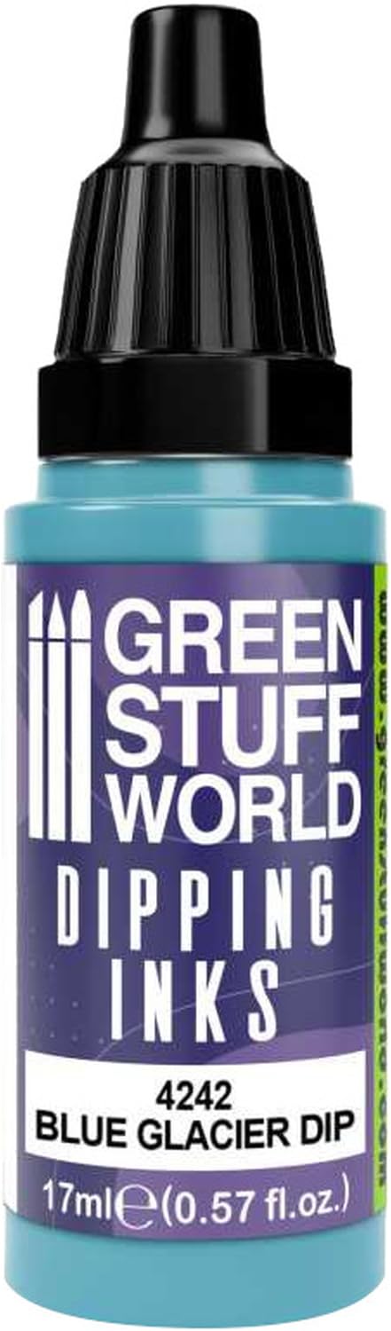 Green Stuff World - 4242 - Dipping ink (Speed Contrast) 17ml - Blue Glacier