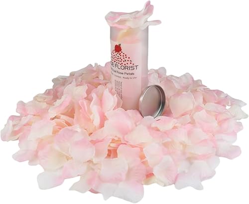 Miniatura 2 de CODE FLORIST 1100 pétalos de rosa de seda para el día de San Valentín, pétalos de rosa falsos para noches románticas, bodas, propuestas