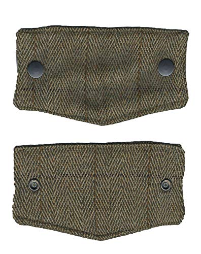 Chaqueta de tweed impermeable con solapa cortavientos para proteger del frío extremo 1