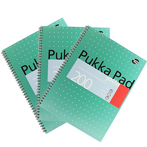 Blocs à spirales Pukka Pad A4 pour organiser vos projets de bureau et réussir vos examens
