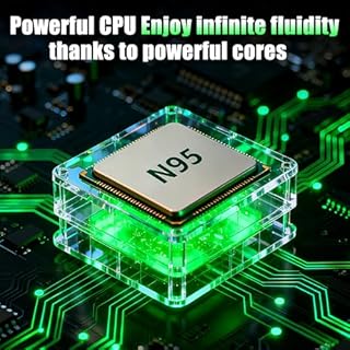 CHIFUYOU Gaming Laptop Computer, Notebook 16 Inch 16GB RAM 512GB SSD, N95 Processor (up to 3.4 Ghz), FHD 1920 x 1200 Display, Fingerprint unlocking, USB3.0, 6000mAh Battery