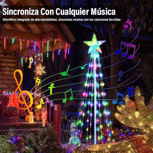 Árboles De Navidad, Lawn & Patio arbol luminoso Marca E T EASYTAO (3)