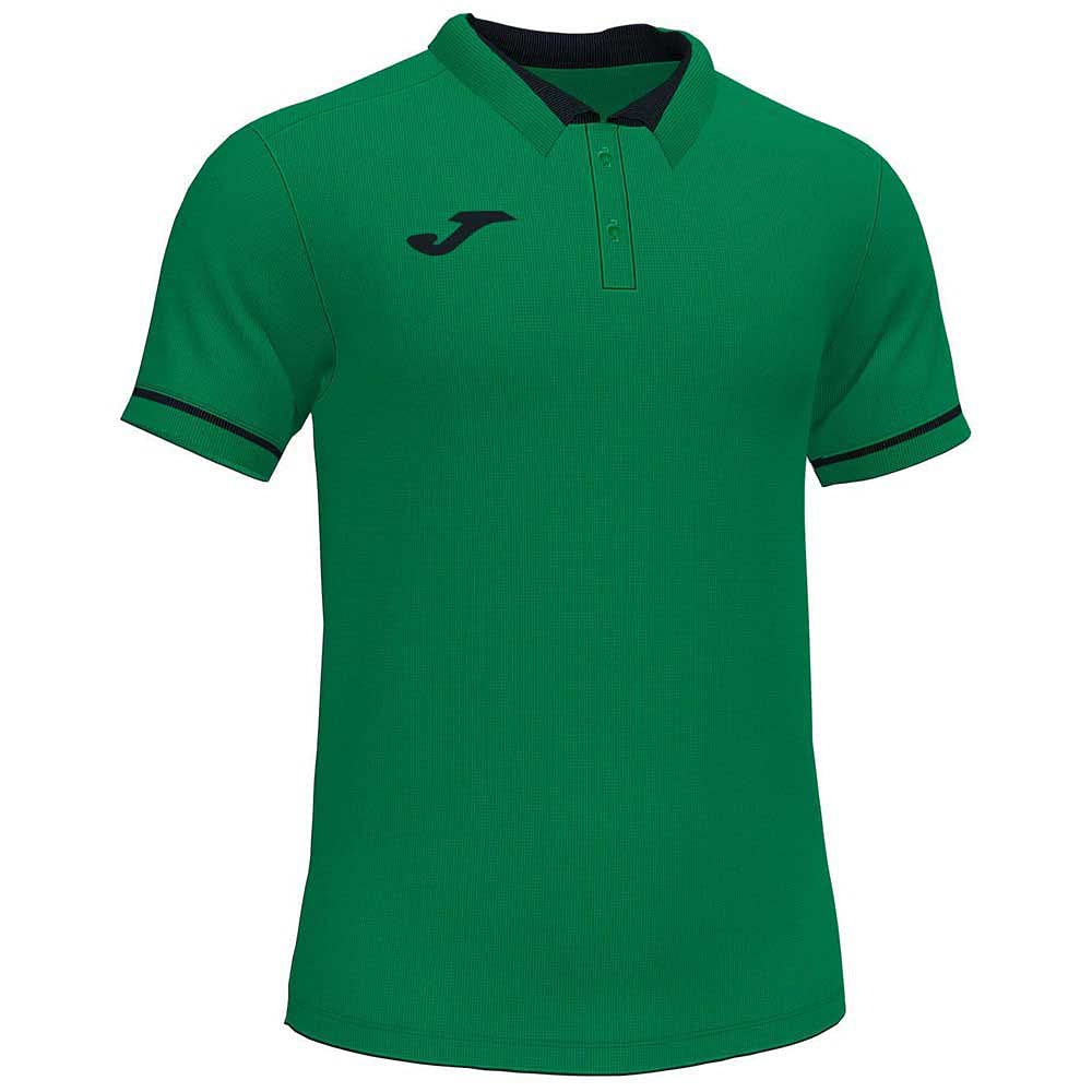 Joma Mens 101954.451.l Polo Shirts for Men, Green/Black, L EU