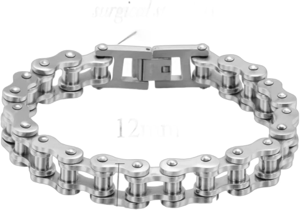 バイクチェーン サージカルステンレス ブレスレット