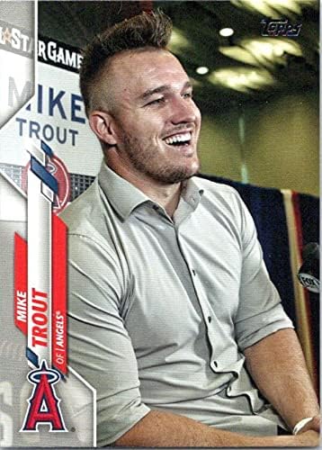 2020 TOPPS UPDATE VARIATIONS SHORT PRINTS #U-4 MIKE TROUT SP ANGELS BASEBALL MLB