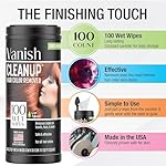 Hair Color and Hair Dye Remover Wipes, Safely Removes Hair Color Dye from with Aloe, Gentle on Skin - 100 Count - Image 5