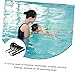 KICHOUSE Portable Swim Training Parachute Set Resistance Band for Freestyle Speed Training Swimming Pools Adults Children