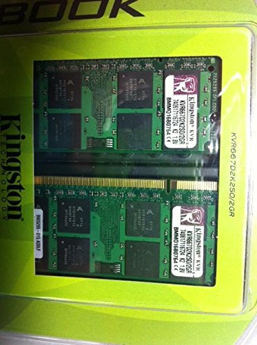 Kingston 2Gb 667Mhz Ddr2 Non-Ecc Cl5 Sodimm Notebook Memory (Pack Of 2, 1Gb Each) (Kvr667D2K2So/2Gr) #TOP3