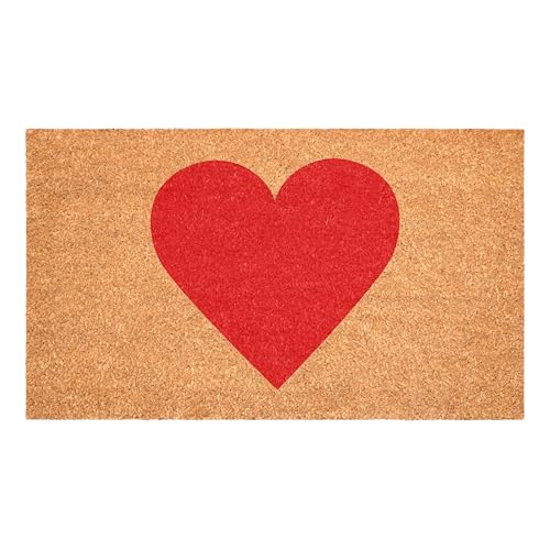 Calloway Mills Madison Heart Doormat (Red, 17' x...