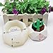 DIY Succulent Plant Flower Pot Silicone Mold Octagon Diamond Shaped Mould for Making Candy Chocolate Candle Holder Soap Ice
