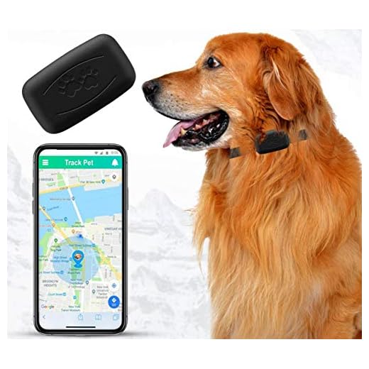 NACRL Pet GPS Tracker, No Monthly Fee, Free App, Real-Time Tracking Collar Device, APP Control, Location Tracking Collar for Dogs, Cats, Waterproof, Small, Lightweight (35 g), U.S. Nationwide Coverage