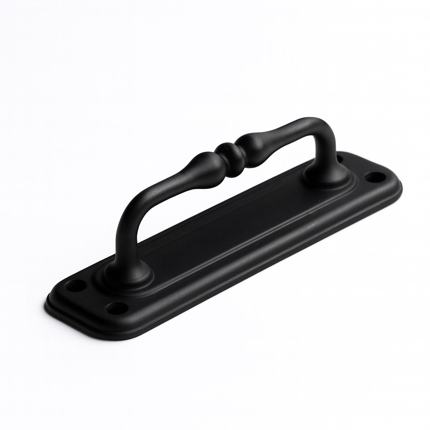 Siyah Büyük 14.5 cm Metal Kapı Çekme Kolu Tutamağı Kulp Kulpları Dolap Mobilya Dolap Çekmece