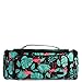 Lug Women's Trolley Cosmetic Case, Flamingo Black