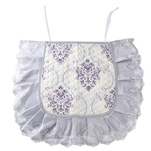 Cngstar Polyester Dining Chair Pad Cushion With Ties Easy Fit To Chair Indoor Outdoor Seat Cushions Gray (Size 2)