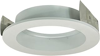 Nora Lighting NIO-4RTFAWH 4 in. Iolite Trimless to Flanged Converter Accessory White