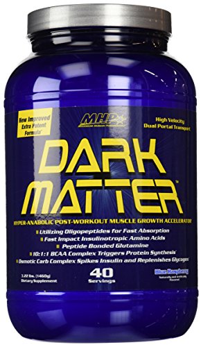MHP Dark Matter Post-Workout Muscle Growth Accelerator, Blue Raspberry, 3.22 Pound MHP Dark Matter Post-Workout Muscle Growth Accelerator, Blue Raspberry, 3.22 Pound