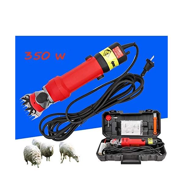 Professional Heavy Duty Electric Sheep Shearing Machine Clippers,350W & 6 Speeds Adjustable Sheep Shears Grooming Supplies for Shaving Fur Wool in Livestock Professional Heavy Duty Electric Sheep Shearing Machine Clippers,350W & 6 Speeds Adjustable Sheep Shears Grooming Supplies for Shaving Fur Wool in Livestock