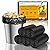 2 Gallon Mini Trash Bag Black-Biodegradable - Small Garbage Bags For Bathroom Can Unscented Compostable 105 Count Little Kitchen Office Car Small Waste Basket Liners Bulk Strong Thick Acqkunlo