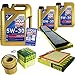 Produktbild QR-PARTS 69339897 Filter Set Inspektionspaket 7 Liter Motoröl Longlife III 5W-30 MANN-FILTER Innenraumfilter Luftfilter Ölfilter