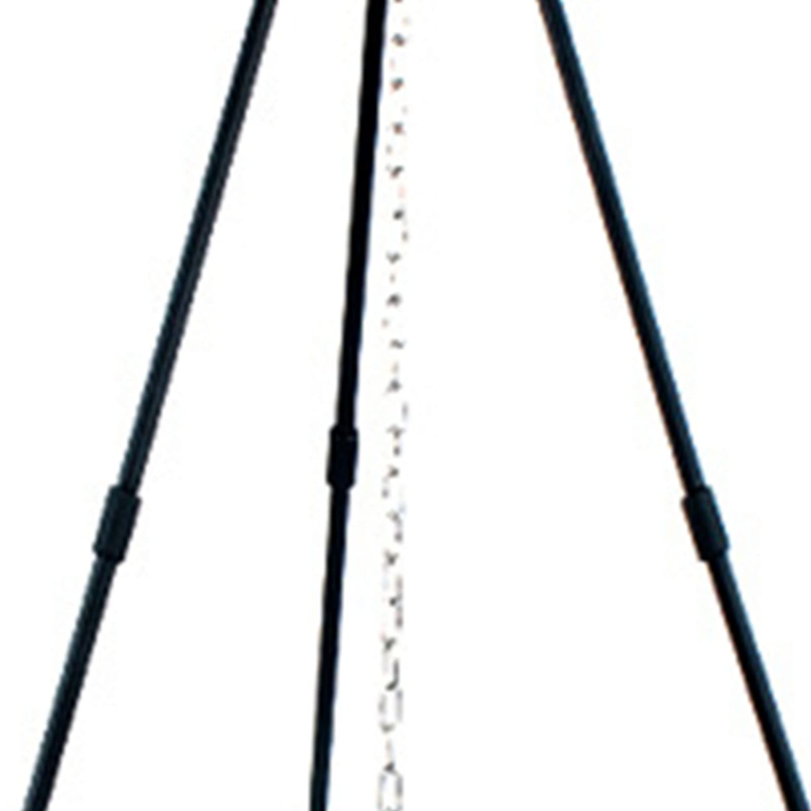 Treppiede da Cucina Pieghevole per Falò - Treppiede in Lega di Alluminio Accessori da Campeggio con Catena E Borsa per Il Trasporto - Ideale per Il Campeggio All'aperto