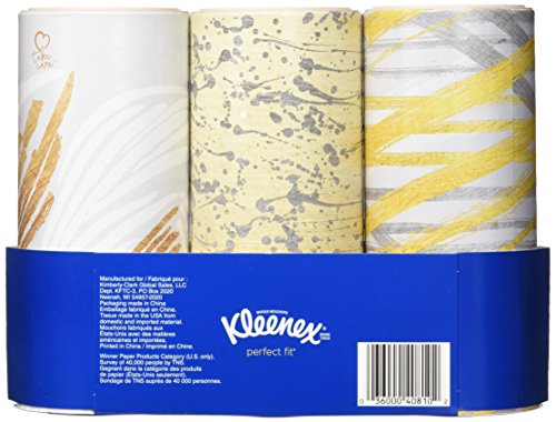 Kleenex Perfect Fit Facial Tissues, 3 Count (Packaging May Vary) #TOP1