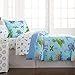 Wildkin Kids Cotton Twin Comforter Set – Lightweight, Fits Twin Mattress, One Pillow Shams Included - Dinosaur Land