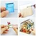 Hands Craft DIY Miniature Dollhouse Kit | 3D Model Craft Kit | Pre Cut Pieces | LED Lights | 1:24 Scale | Adult Teen | Cathy's Flower House (DG104)