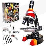 Microscope Kit for Kids 8-12,Ideal Science Experiment Toys for Boy Girl.Student Educational STEM Pro