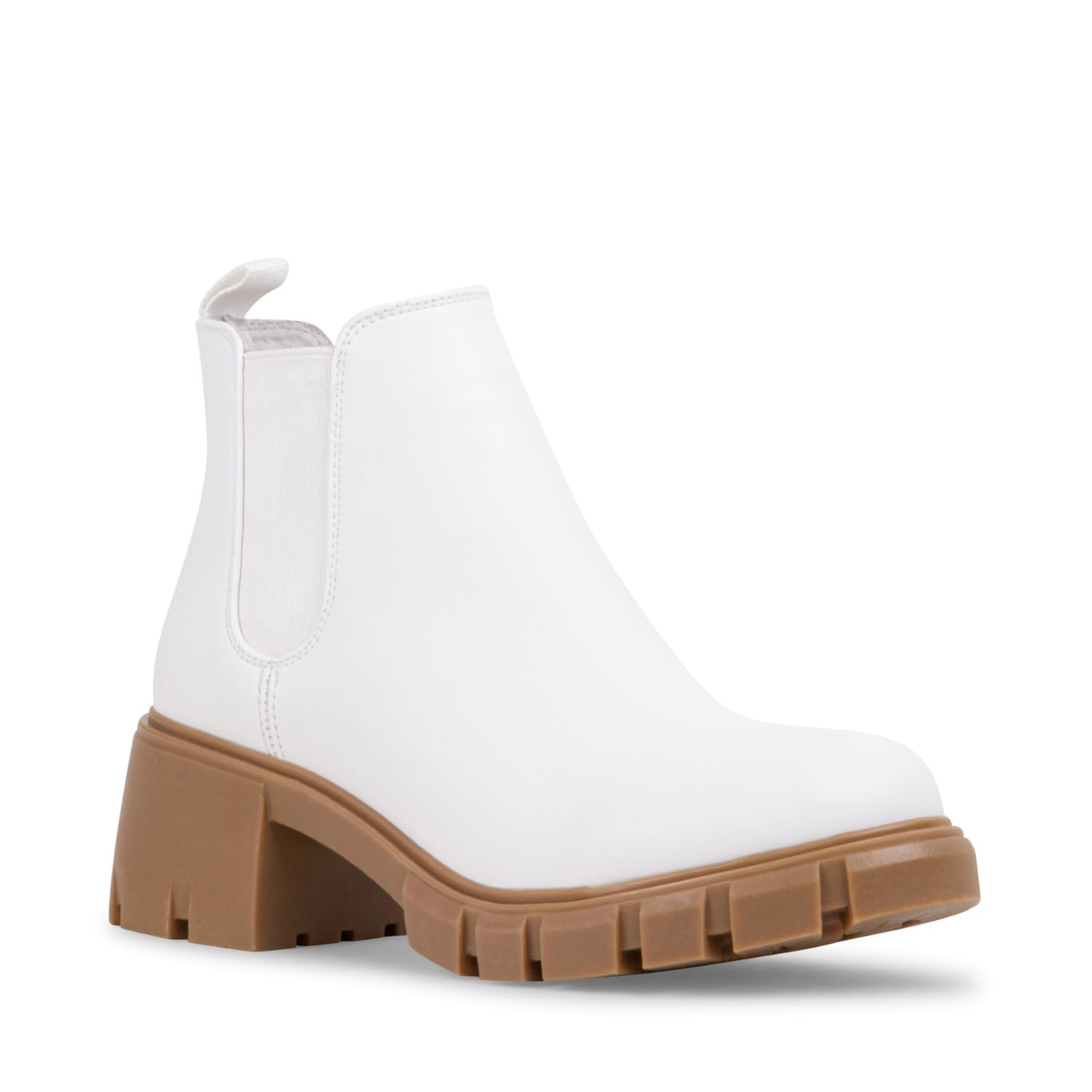 Steve Madden Women's Herrick Ankle Boot - Block Heel Bootie With Cargo Pouch Detail