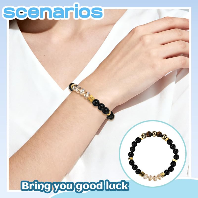 Pulsera Sisadodo Natural Stone Lucky Charm Unisex miniatura 3