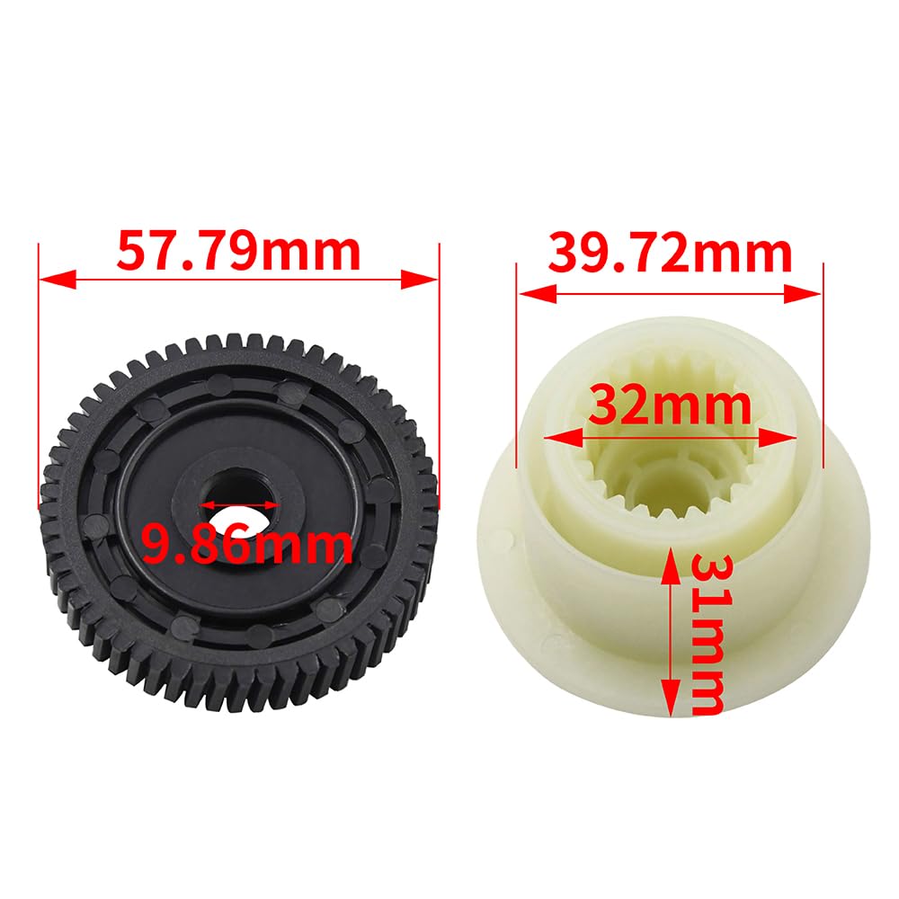 Kfz-Getriebe-Reparatursatz für Verteilergetriebe, kompatibel mit BMW X3 E83 X5 E53 E70 27107541782 27107566296 27107568267 27102413711