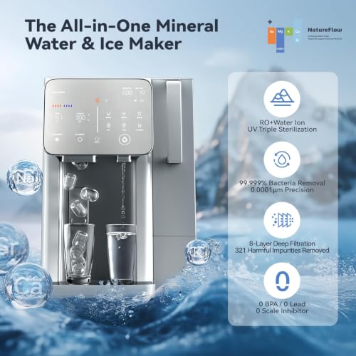 Image of Reverse Osmosis Water Filter Countertop Ice Maker & Cold