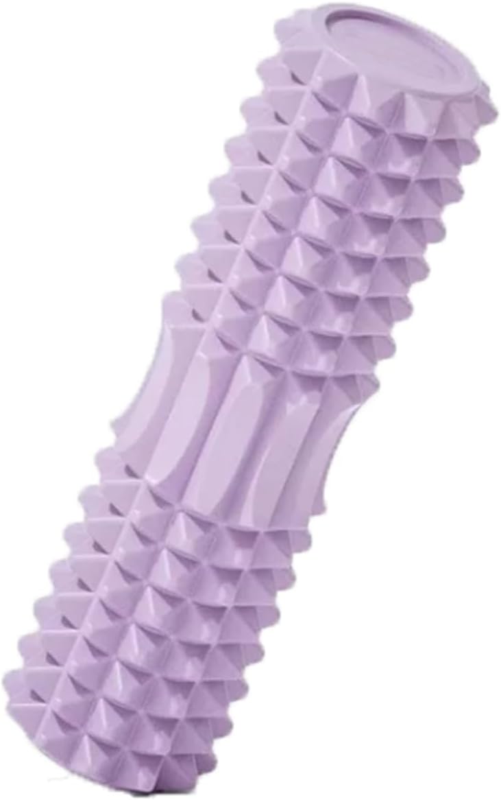 Foam Roller,Extra Firm High Density Deep Tissue Massager with Spinal Channel,for Stretching(Color2,45x12cm)