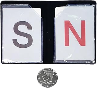 Magic SN Melt Card with Half-Dollar – Impossible Coin-Through-Card Illusion