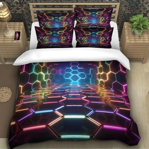 Parure de lit marine vintage en microfibre Super King douce - 5