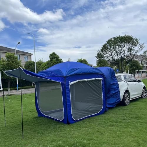 Tienda de campaña para Coche de 3 a 5 Personas, toldo Transpirable para portón Trasero de SUV, extensión Trasera con protección UV, Ideal para Acampar y Viajar.