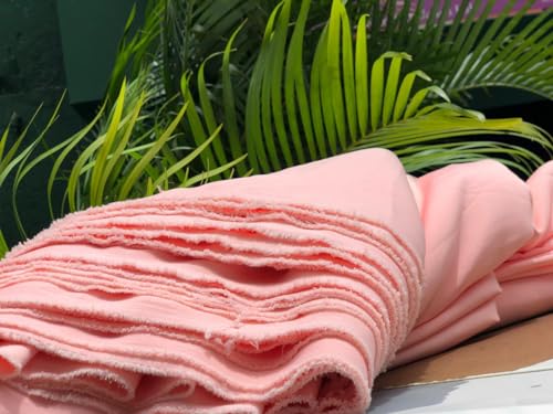 Plongée crêpe stretch jersey knit tissu habillement pêche grande largeur