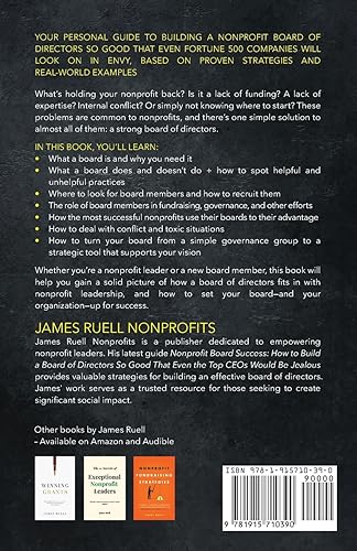 Nonprofit Board Success: How to Build a Board of Directors So Good That Even the Top CEOs Would Be Jealous - Thumbnail 2