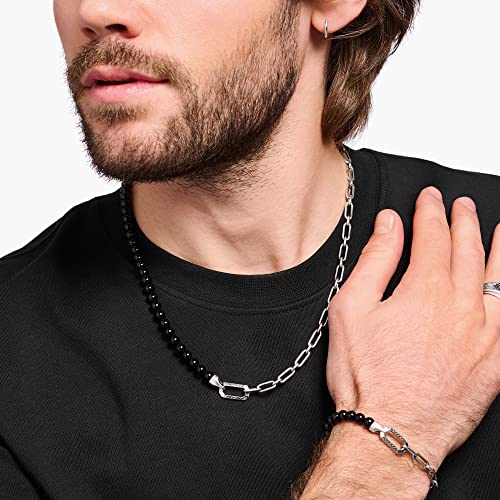 Chaîne onyx bead Thomas Sabo le collier idéal pour sublimer vos looks rock