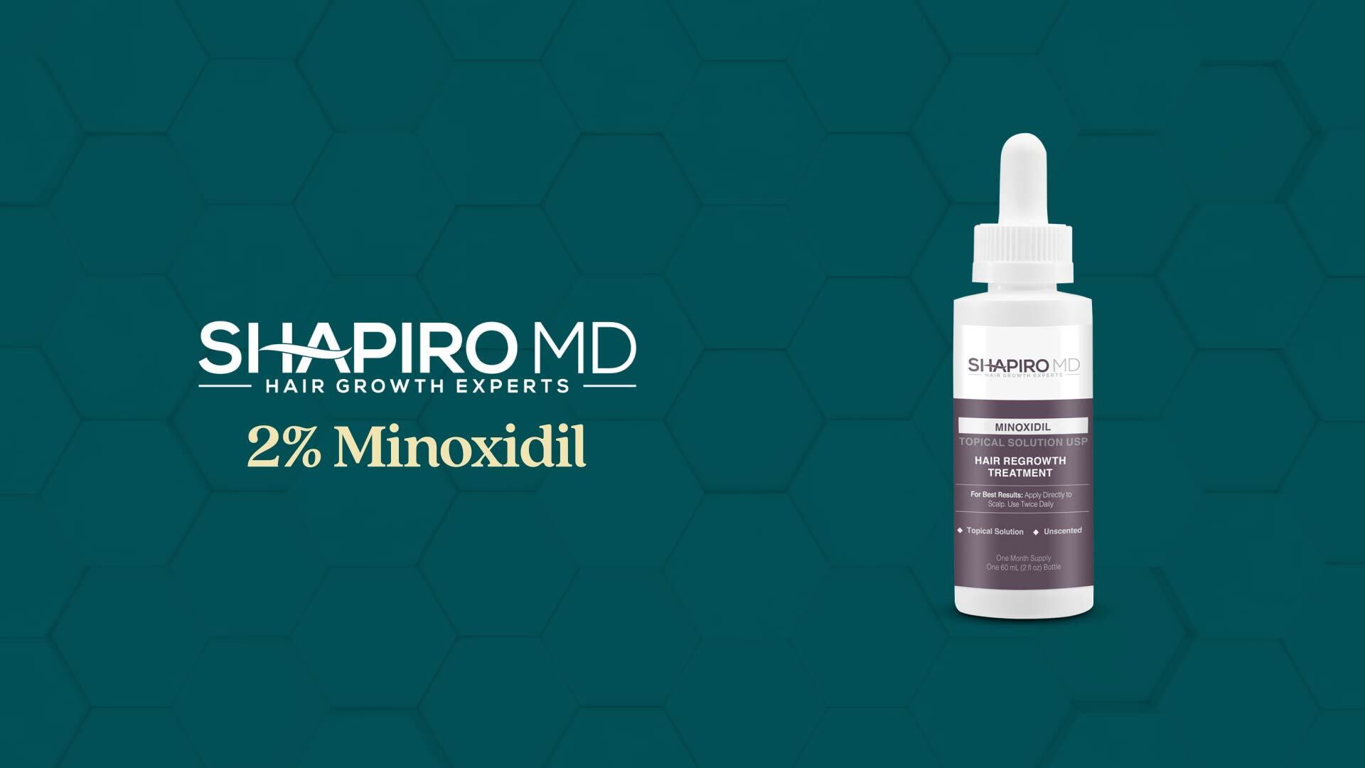 Amazon.com : Shapiro MD Hair Growth Experts Minoxidil 2% Topical