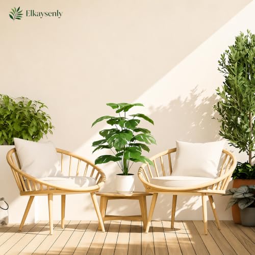 2 PCS 28" Fake MonStera Artificial Plants For Home&Office&Room Decoration - image 3