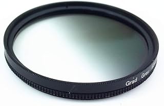NGHSDO Filtro Polarizador Círculo Graduado Gradual Gradual Gris Gris Lente de Color Filtro 40.5 46 49 52 55 58 62 67 72 77 mm 77mm 72mm 67mm 58mm 52mm 49mm 49mm Filtros Polarizadores (Caliber : 37mm)