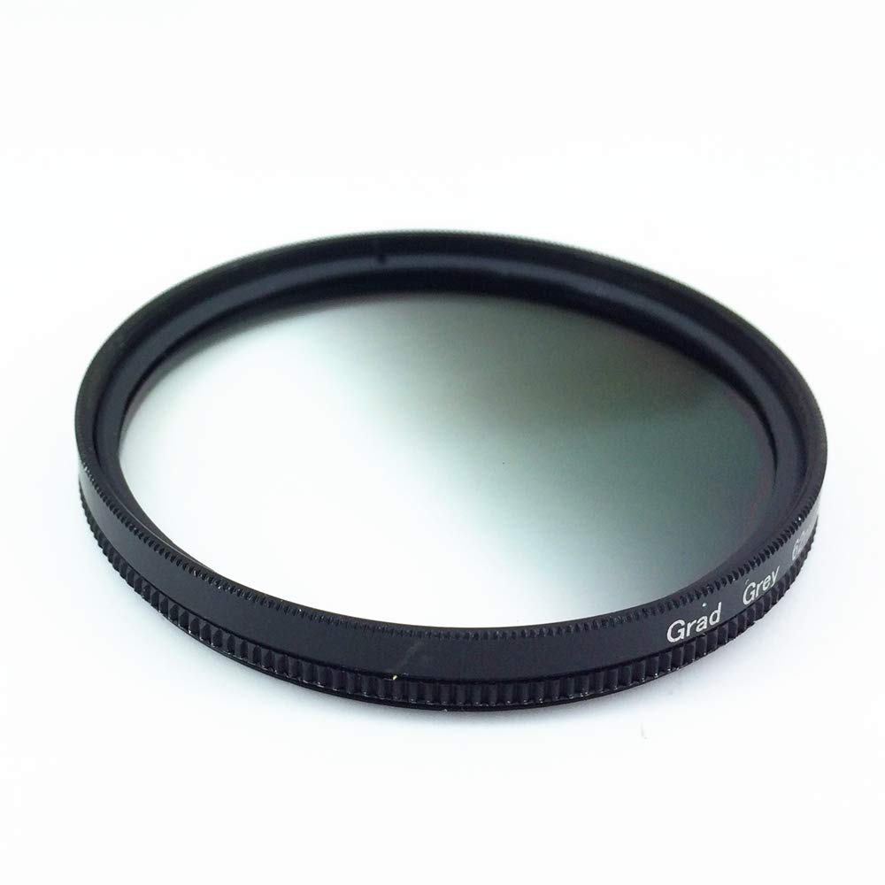 Filtro De CáMara Círculo Graduado Gradual Gradual Gris Gris Lente de Color Filtro 40.5 46 49 52 55 58 62 67 72 77 mm 77mm 72mm 67mm 58mm 52mm 49mm 49mm Filtros (Size : 77mm)