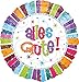 Produktbild Amscan 2576901 - Standard Folienballon Radiant Birthday Alles Gute, Happy Birthday, Geburtstag, Heliumballon