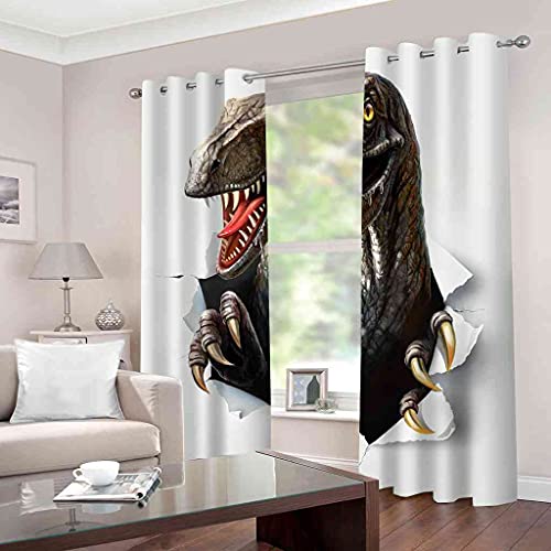 Rideaux occultants 3D isolant thermique tissu lourd 140x160 cm - 3