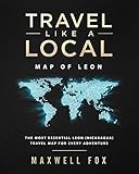mapa leon y alrededores  Travel Like a Local - Map of Leon: The Most Essential Leon (Nicaragua) Travel Map for Every Adventure [Idioma Inglés]